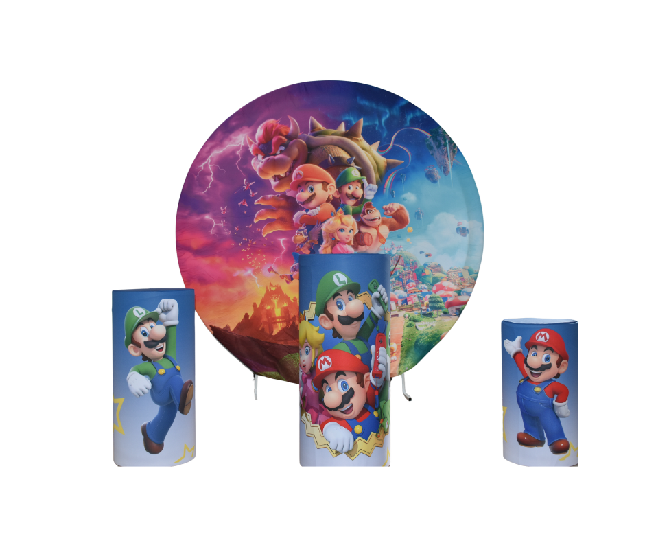 Themed party backdrop and props hire by Khans Party Hire, Melbourne — feature 6